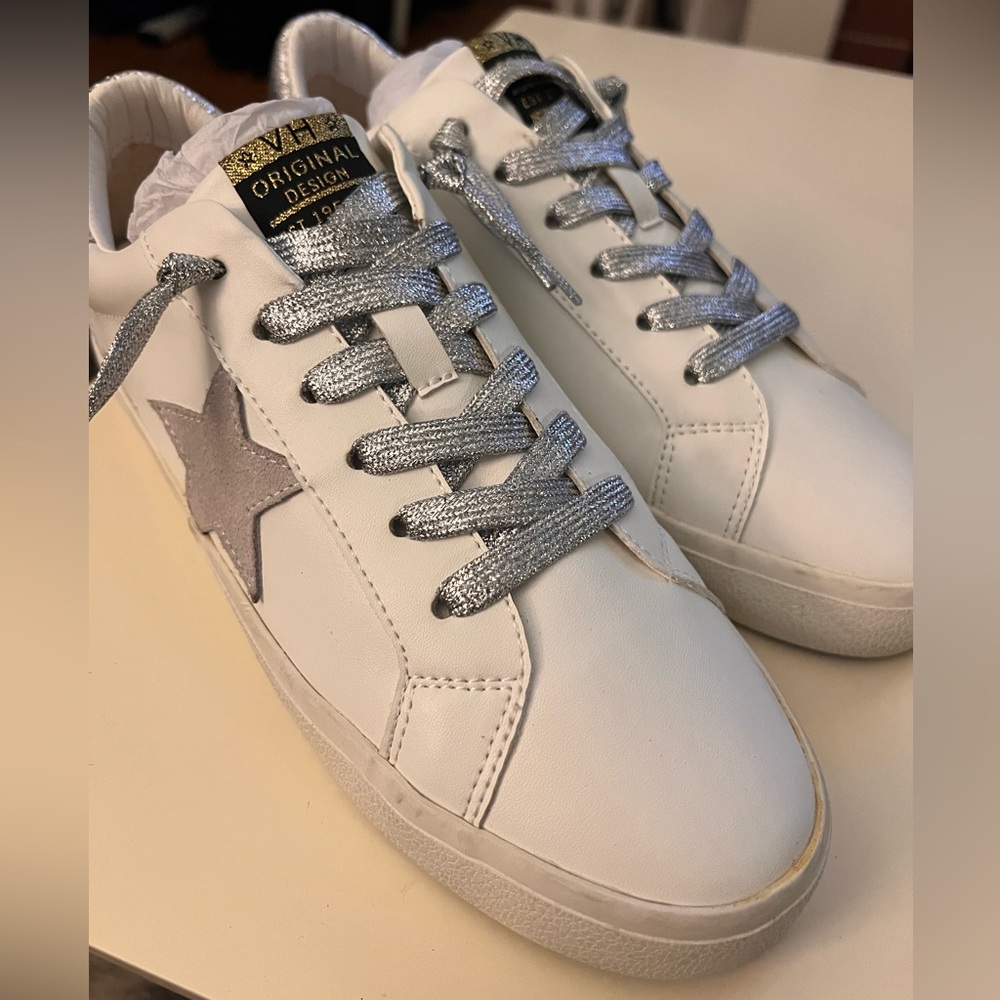 Ladies size 11 Vintage Havana sneakers. Never worn.  No box company sample